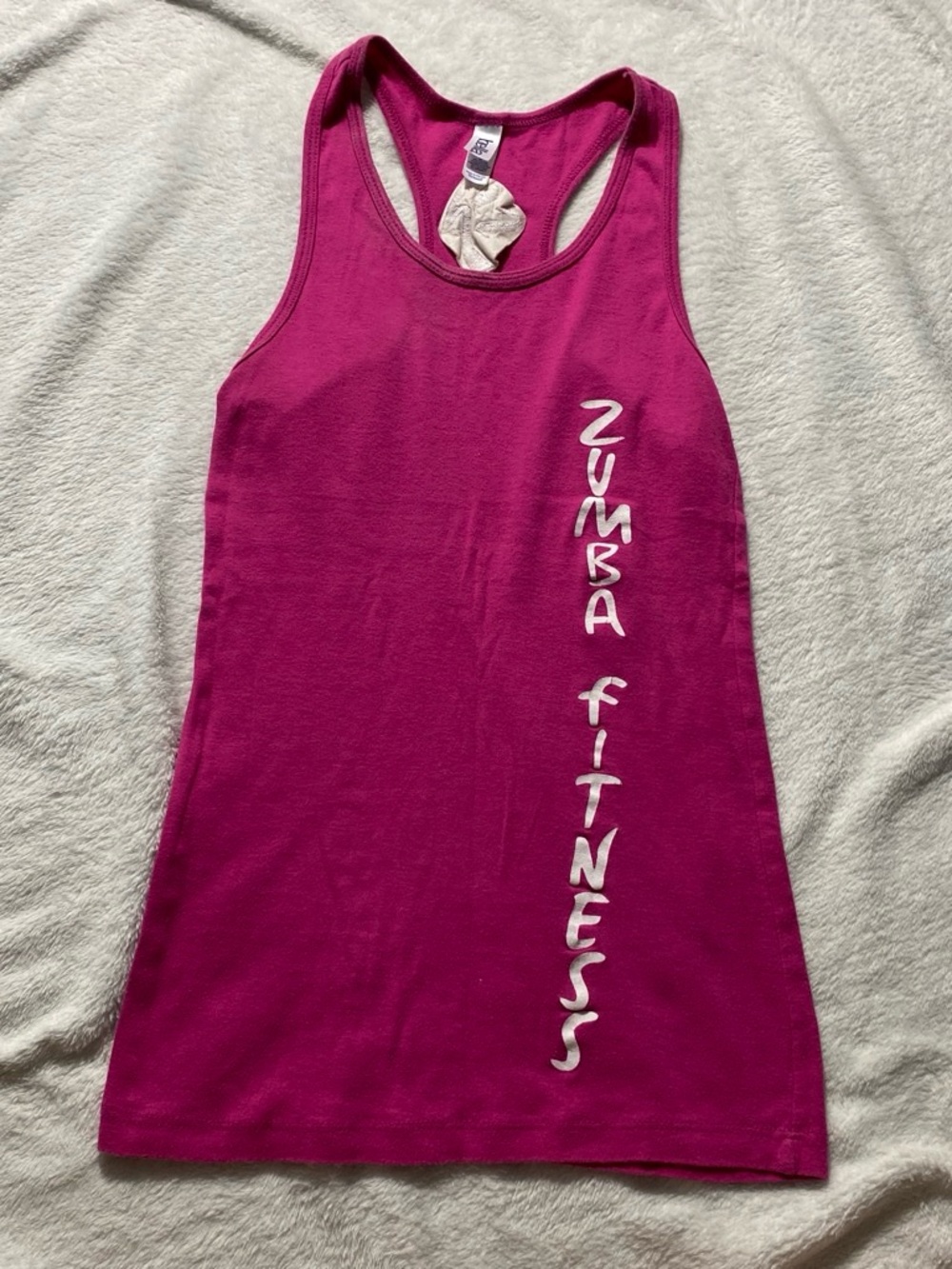 Hot Pink Racerback Zumba Fitness Tank